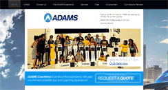 Desktop Screenshot of goadams.com.au
